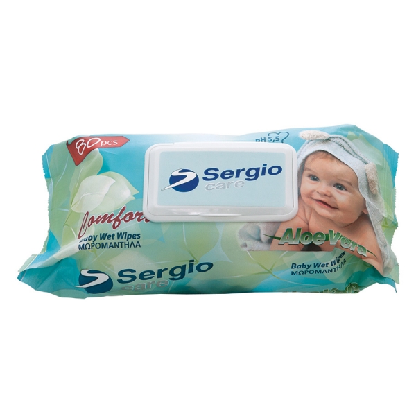 Μωρομάντηλα Wet Wipes &quot;Comfort&quot; 80 τεμ.
